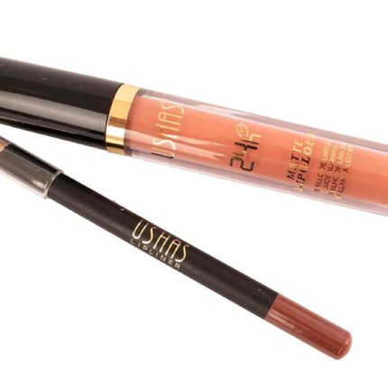 delineador y brillo labial 2 en 1