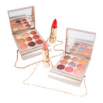 paleta de sombras y labiales profesional