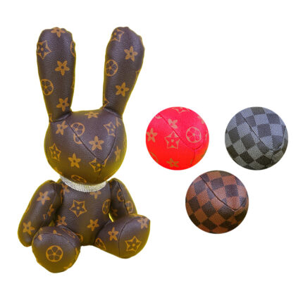 llavero geométrico oso minimalista