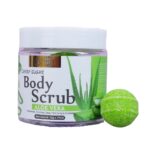 exfoliante corporal de azúcar con aloe vera