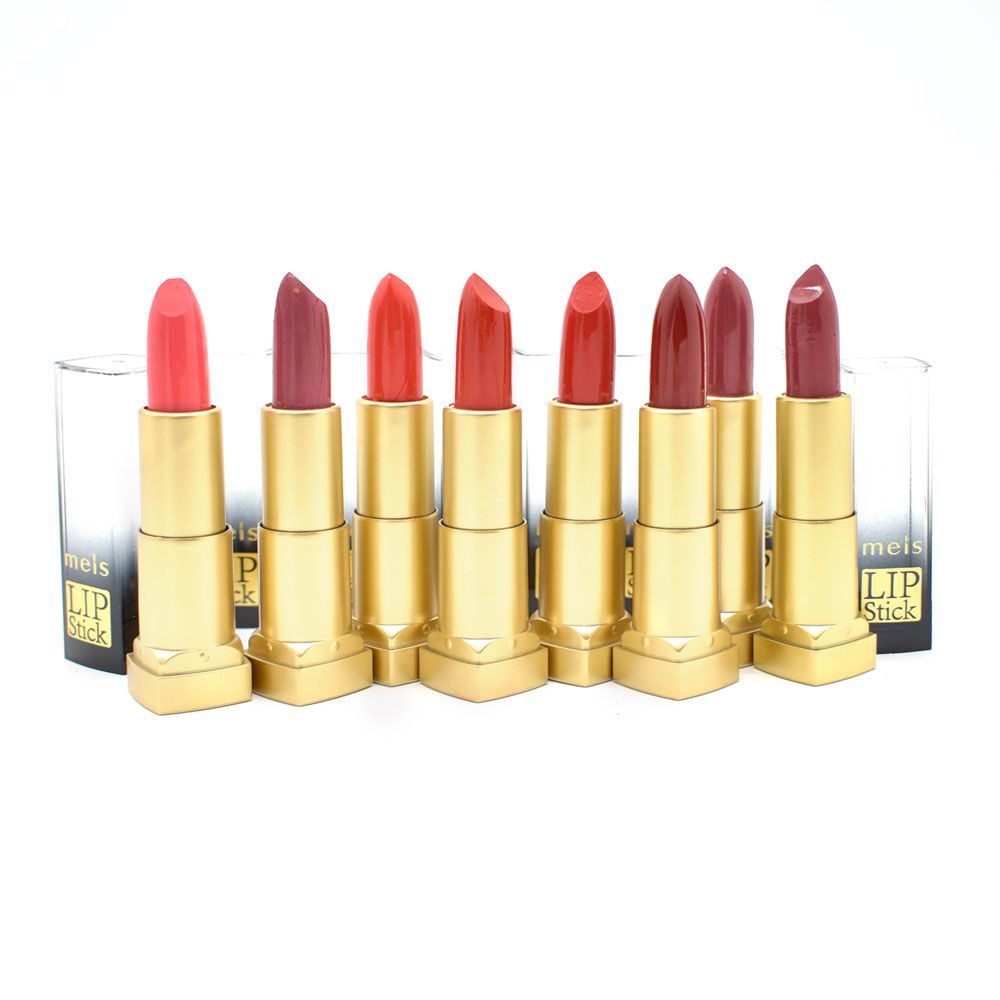 Lipstick Tonos Suaves Meis Cosmetic. barras de labios mates tonos neutros