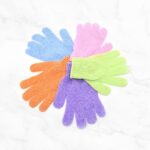 guantes exfoliantes para baño