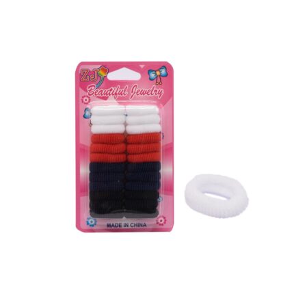 moñitos elásticos oscuros surtidos