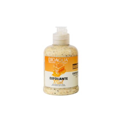 exfoliante corporal con miel