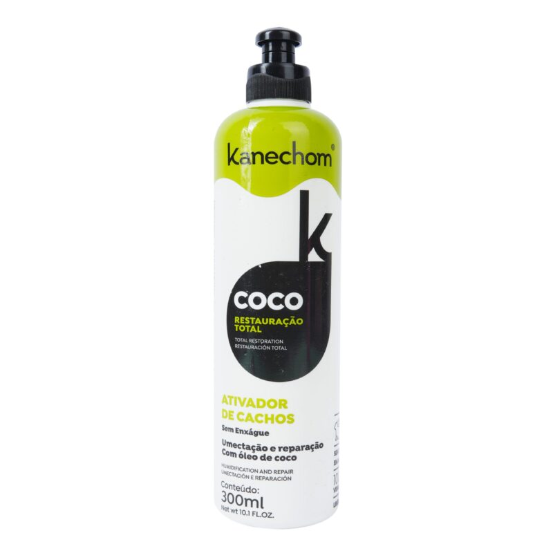 crema de peinar con coco para cabello seco