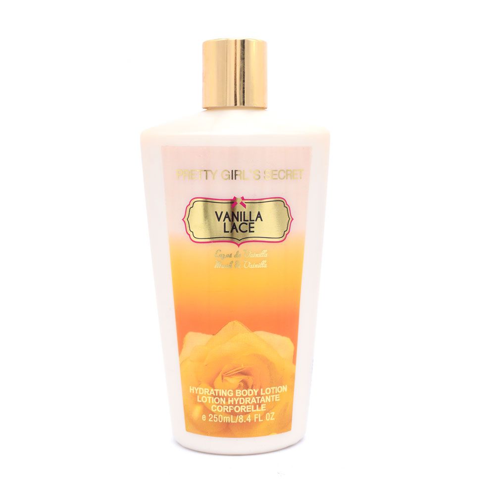 Crema Vainilla Lace Pretty Girls 250ml. crema hidratante de vainilla