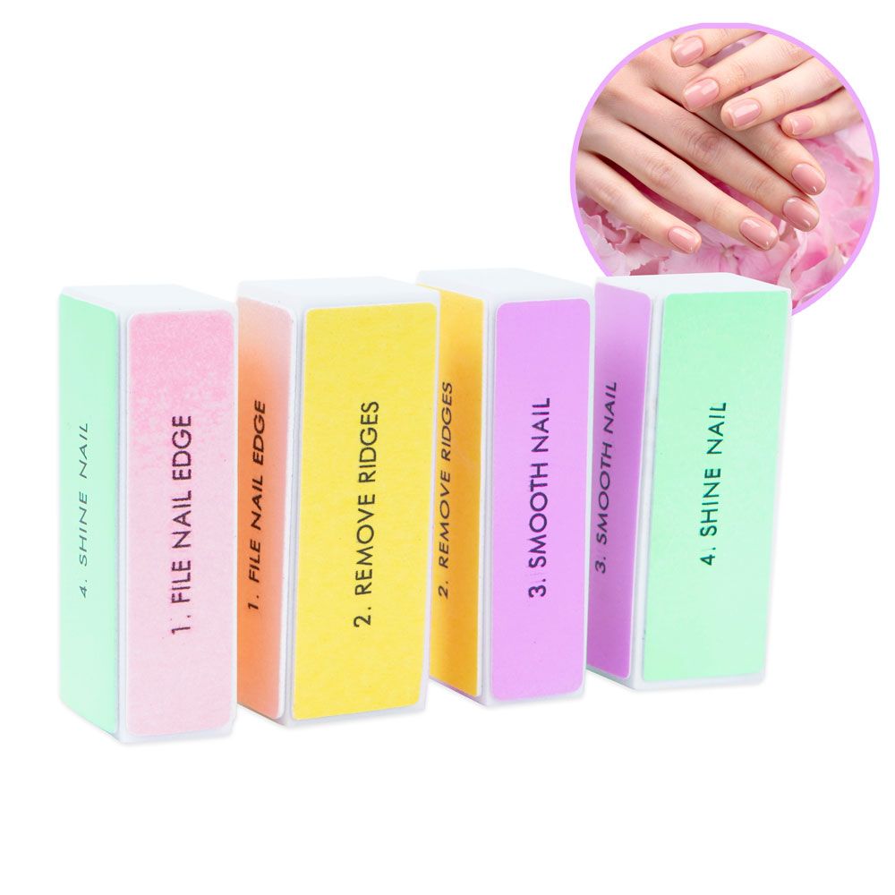 Bloque Saca Brillo Uñas ZINGER bloque pulidor de uñas profesional