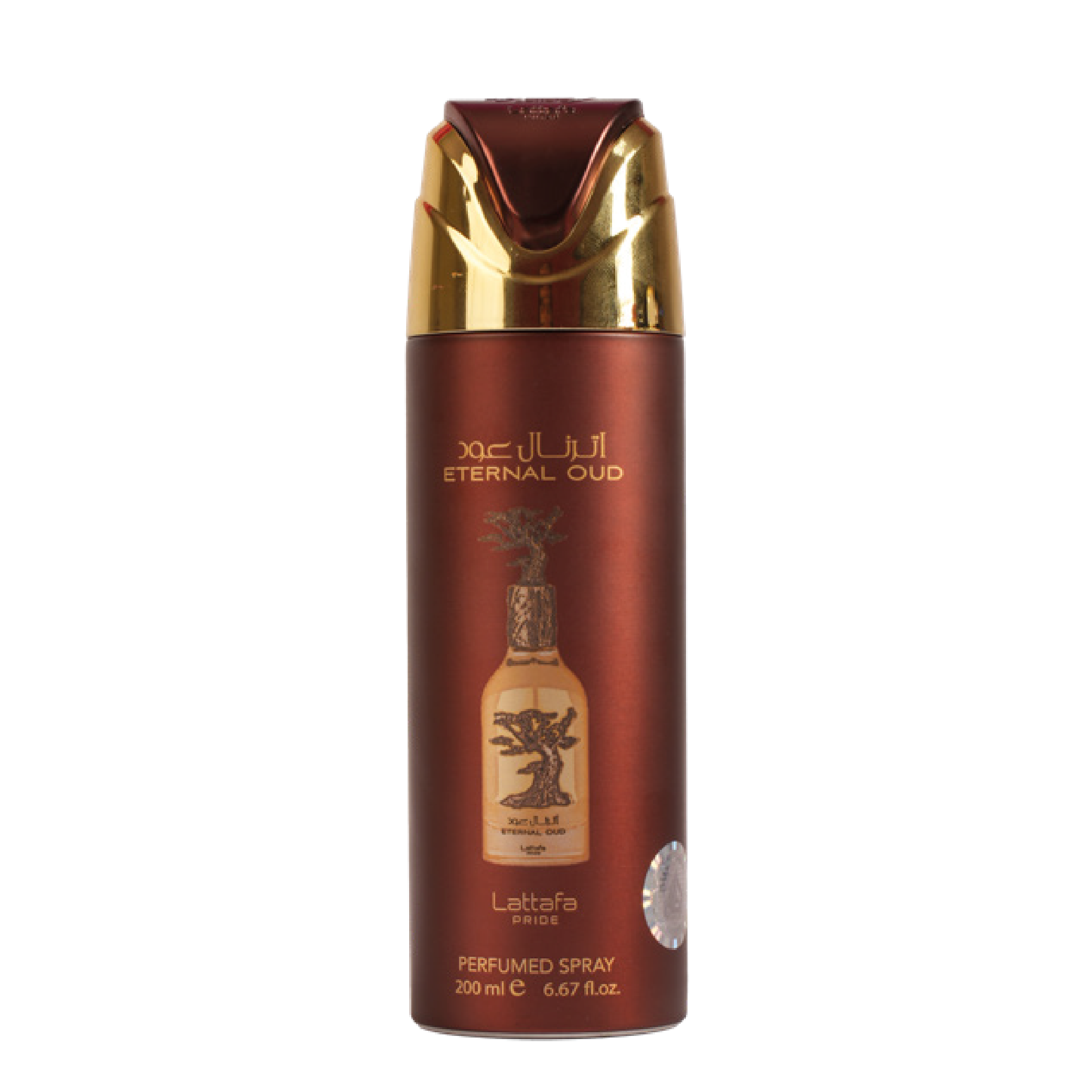 BODY SPRAY UNISEX - Lattafa 200 ml Aerosol spray corporal unisex con oud