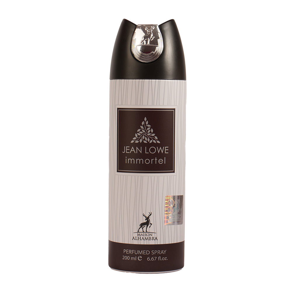 Body Spray Jean Lowe Immortel - Lattafa 200 ml Aerosol body spray amaderado para hombre