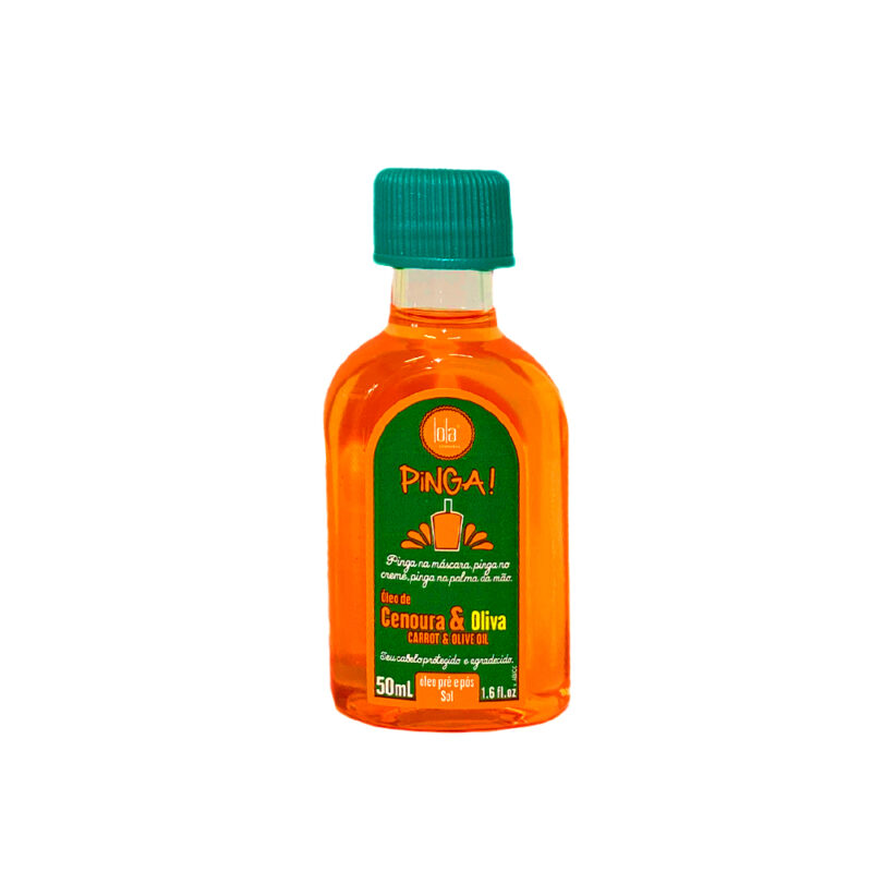 aceite reparador de zanahoria y oliva para cabello