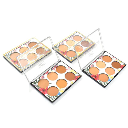 paleta correctora de maquillaje 12 tonos