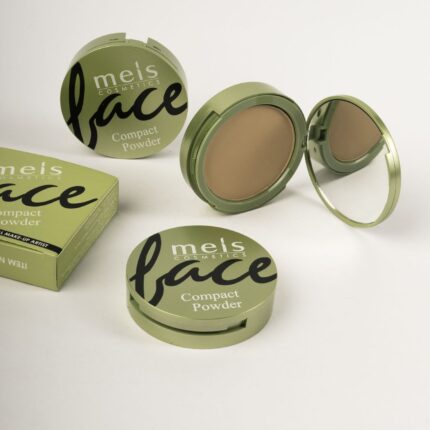 polvo compacto mate para rostro