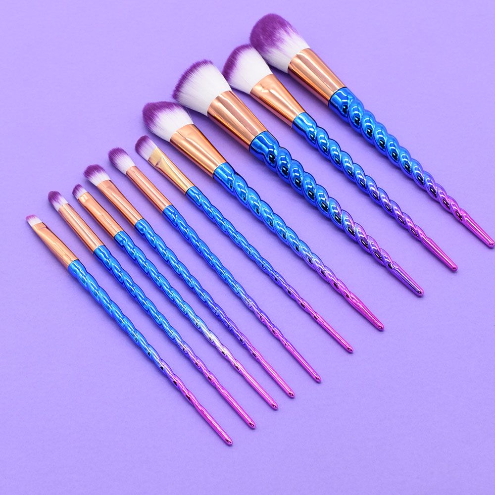 Set De Brochas Amy Beauty kit de brochas de maquillaje profesional